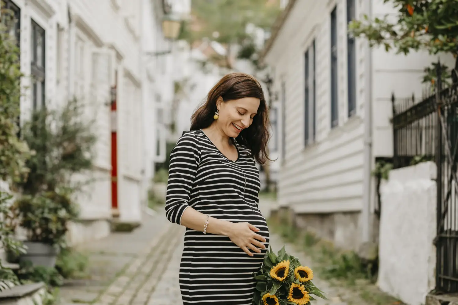 Francesca Alviani, photographer pregnant