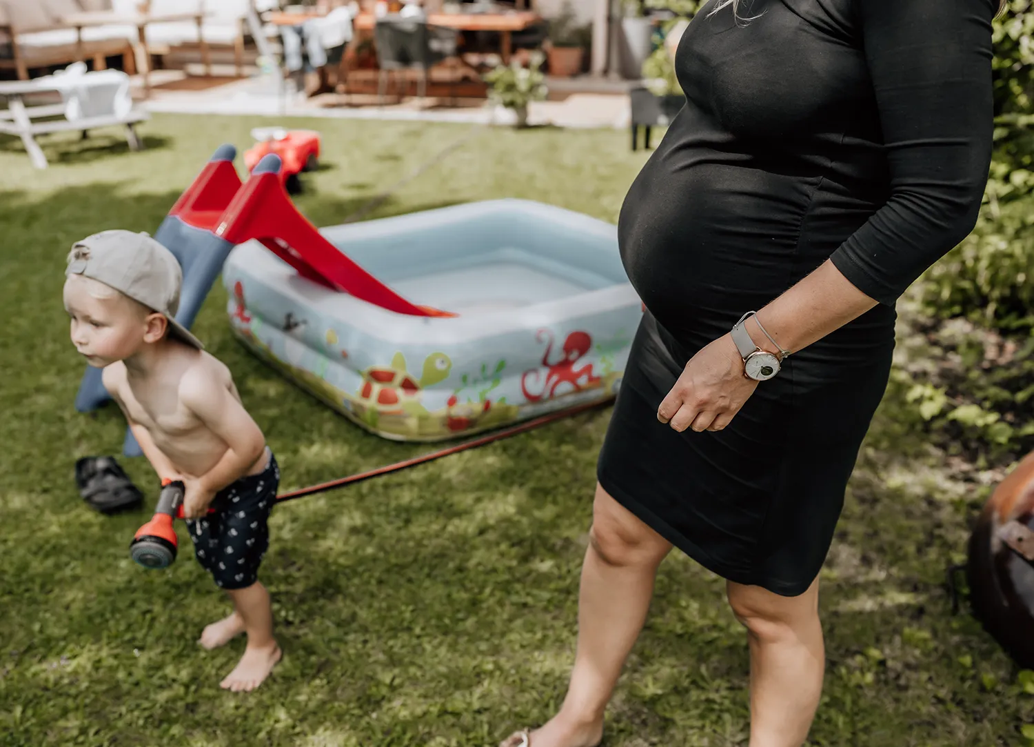 Servizio fotografico di famiglia fotografia maternity
