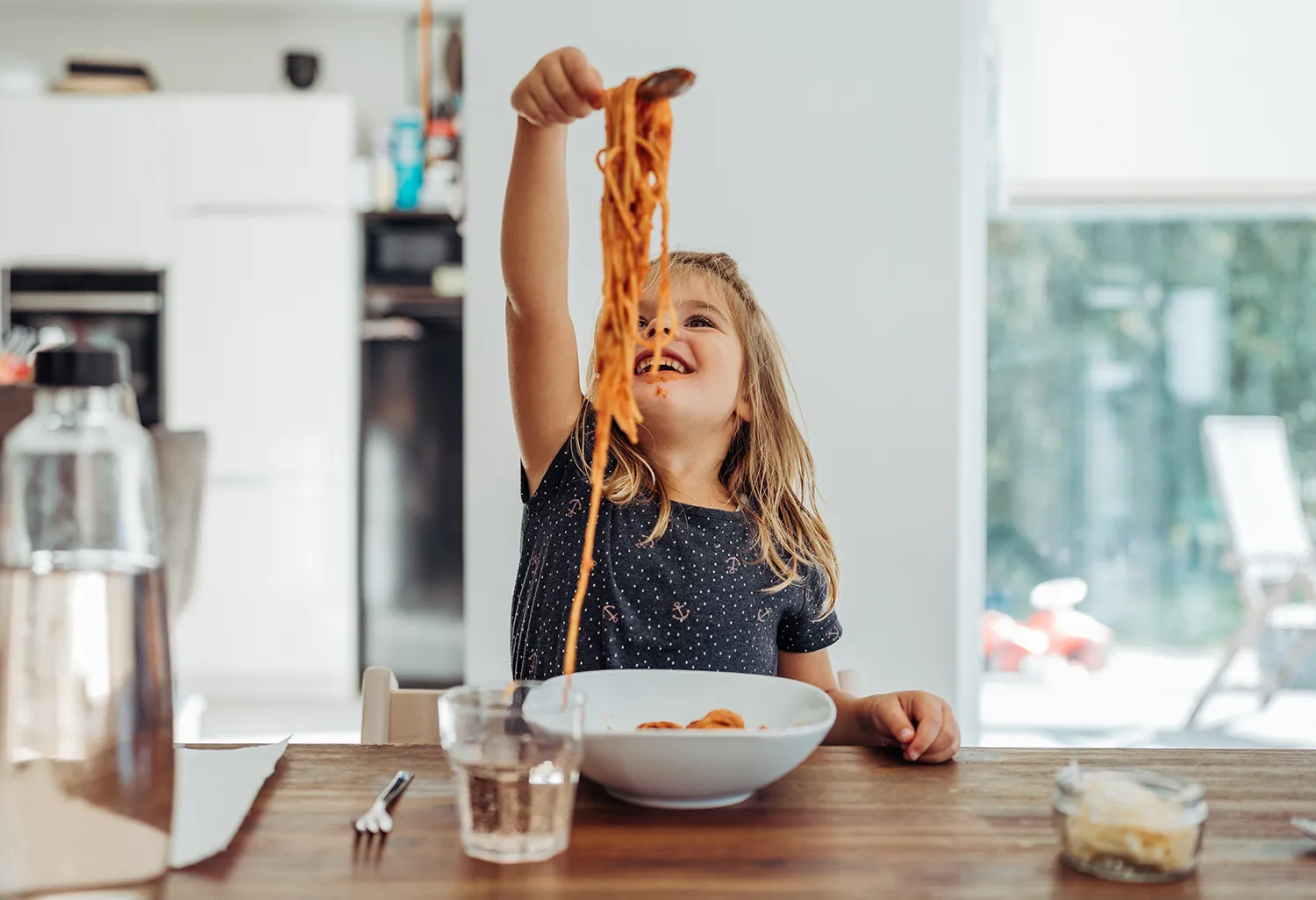 Documentary-style Family photoshoot Pasta